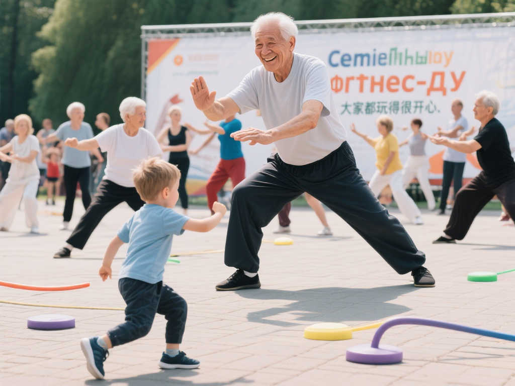 体彩打造“家庭健身日”，亲子互动人气旺盛