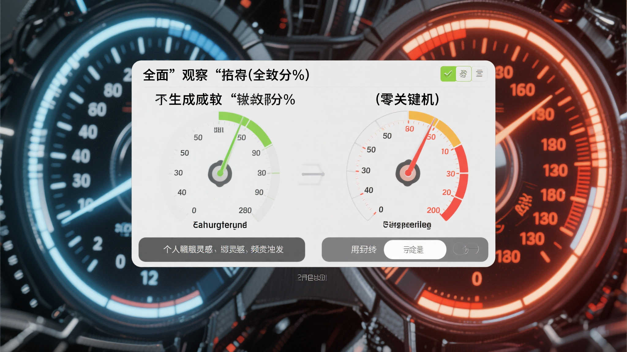 进一步点开“全面"观察，两方均没有生成所谓‘绝佳得